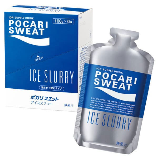 ポカリスエット アイススラリー 100g [6個入] 大塚製薬 ｱｲｽｽﾗﾘｰ6P