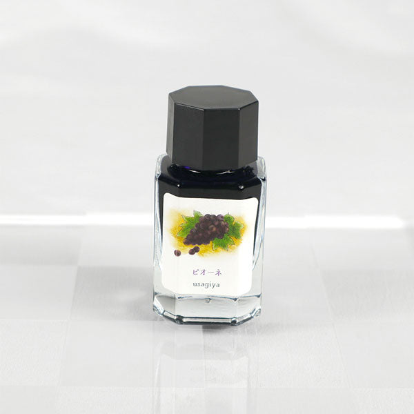 ピオーネ】備中想色シリーズ 万年筆インク 15ml 箱入り うさぎや