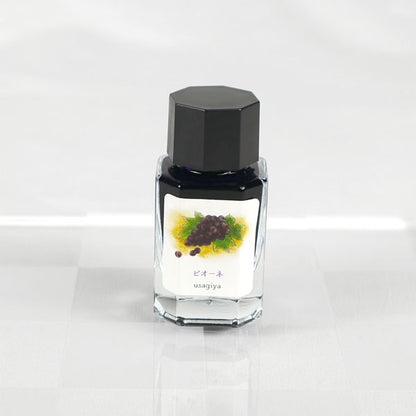 【ピオーネ】備中想色シリーズ 万年筆インク 15ml 箱入り うさぎやオリジナル U-BT003