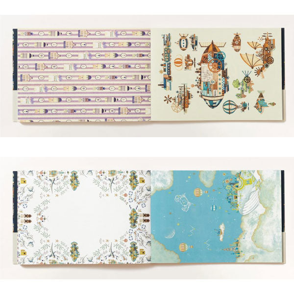 100枚レターブック [空想街雑貨店の100枚レターブック] パイインターナショナル 6018 [M便 1/2]