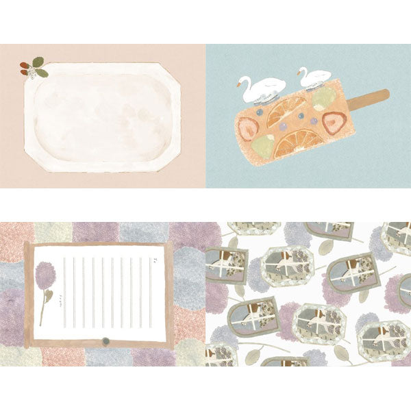 100枚レターブック [トビマツショウイチロウの世界] パイインターナショナル 6052 [M便 1/2]