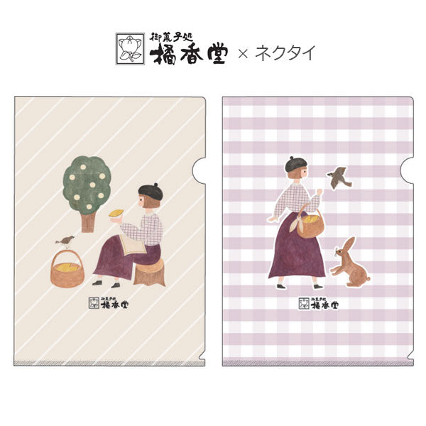 【オフィシャルグッズ】 橘香堂×ネクタイ クリアファイル A4 [全2種] USA-F1 [M便 1/10]
