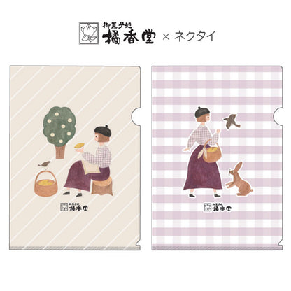 【オフィシャルグッズ】 橘香堂×ネクタイ クリアファイル A4 [全2種] USA-F1 [M便 1/10]