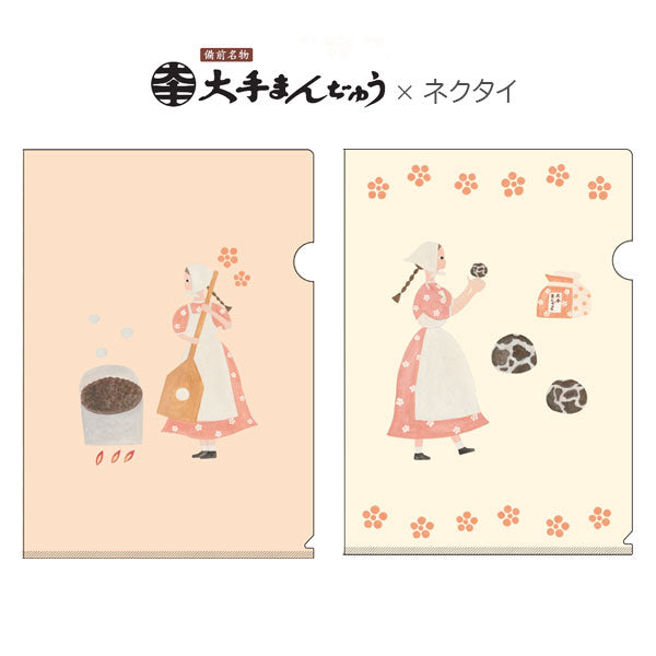 【オフィシャルグッズ】 大手饅頭伊部屋×ネクタイ クリアファイル A4 [全2種] USA-F1 [M便 1/10]