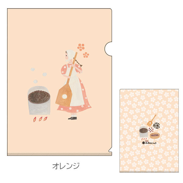 【オフィシャルグッズ】 大手饅頭伊部屋×ネクタイ クリアファイル A4 [全2種] USA-F1 [M便 1/10]