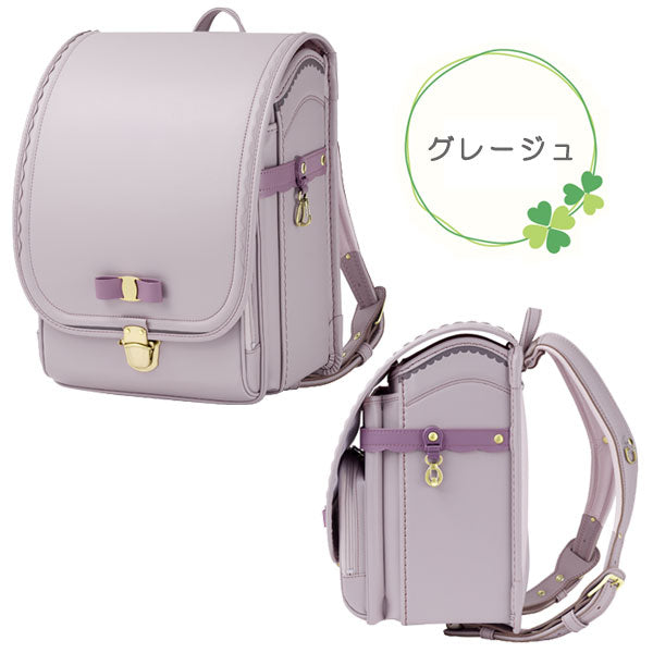 2026年版 【ララちゃん/羅羅屋】 ランドセル rarachan  NO.31 リボン ララヤ 女の子 全5種類 マチ12.5cm【特典付き】
