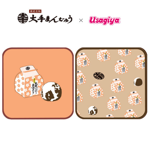 大手まんぢゅう×うさぎやコラボ タオルハンカチ [全2種類] 林 ｵﾘｼﾞﾅﾙTH