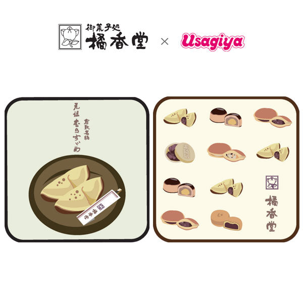 橘香堂×うさぎやコラボ タオルハンカチ [全2種類] 林 ｵﾘｼﾞﾅﾙTH-7/8 [M便 1/3]