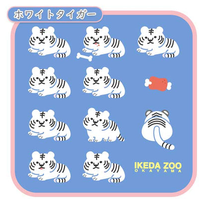 池田動物園×うさぎやコラボ タオルハンカチ [全2種類] オリジナルTH-24/25 [M便 1/3]