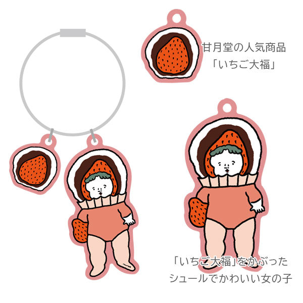 オフィシャルグッズ】 甘月堂×ナガキパーマコラボ アクリル
