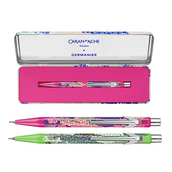 849 ジェルマニエ メカニカルペンシル［ネオンピンク/ネオングリーン］0.5mm カランダッシュ MF0844 【送料無料*】