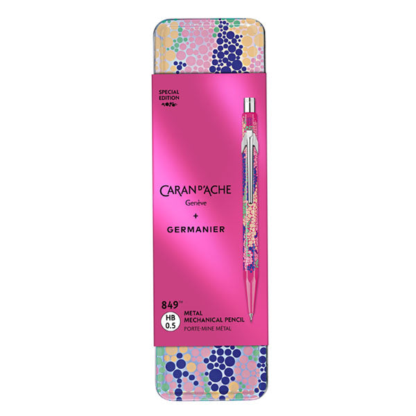 素数 イオニー(シャイニーピンク) 849 ジェルマニエ メカニカルペンシル［ネオンピンク/ネオングリーン