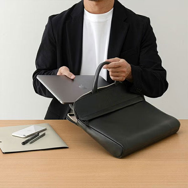 ☆正規販売店☆TRION＜トライオン＞薄マチブリーフA4 ビジネスバッグ ALFAシリーズ BRIEFCASE（ブリーフケース） トライオン AL112【送料無料*】