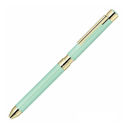 限定セット シャーボX SL6 レザー調 ゴールドメッキタイプ ＜リフィルセット：シャープ0.5mm、ジェルJSB 0.5mm芯（ブラック/カーマインレッド）＞ 複合ペン ゼブラ SB36【送料無料*】