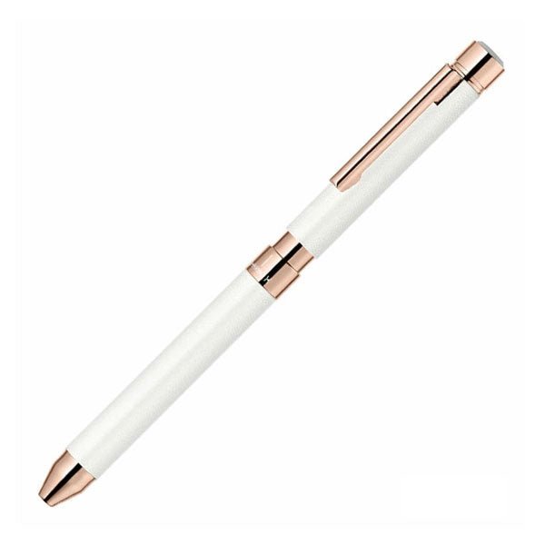 限定セット シャーボX SL6 レザー調 ゴールドメッキタイプ ＜リフィルセット：シャープ0.5mm、ジェルJSB 0.5mm芯（ブラック/カーマインレッド）＞ 複合ペン ゼブラ SB36【送料無料*】