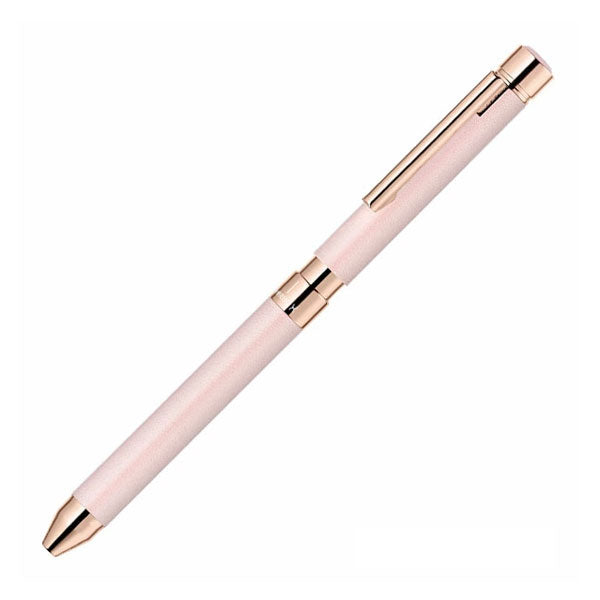 限定セット シャーボX SL6 レザー調 ゴールドメッキタイプ ＜リフィルセット：シャープ0.5mm、ジェルJSB 0.5mm芯（ブラック/カーマインレッド）＞ 複合ペン ゼブラ SB36【送料無料*】 ze_2511