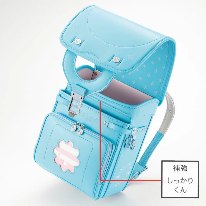 2026年版 【フィットちゃん/榮伸】ランドセル フラワーリース クラリーノエフ 女の子 全8種類 マチ12.5cm FW-580-RF【特典付き】