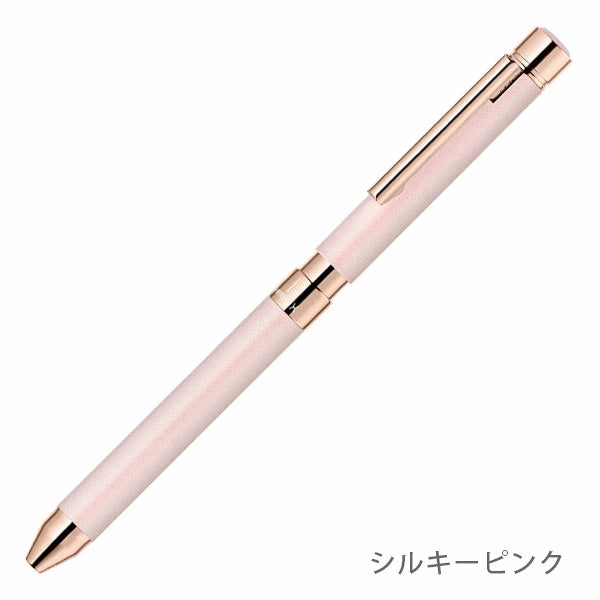 【 名入れ・マーク可能】ゼブラ シャーボX SL6 レザー調 ゴールドメッキタイプ 複合ペン シャーボ ボールペン SB36 ＜本体のみ＞ [M便 1/3]