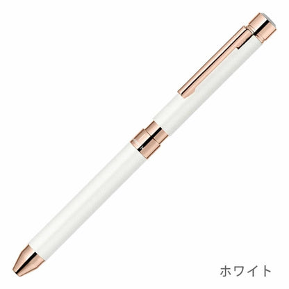 【 名入れ・マーク可能】ゼブラ シャーボX SL6 レザー調 ゴールドメッキタイプ 複合ペン シャーボ ボールペン SB36 ＜本体のみ＞ [M便 1/3]