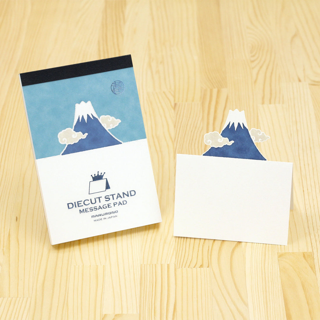 ダイカットスタンドメッセージパッド《マルモノ》 [P.富士山]50枚　 マルモ印刷　DSMP-P [M便 1/10]