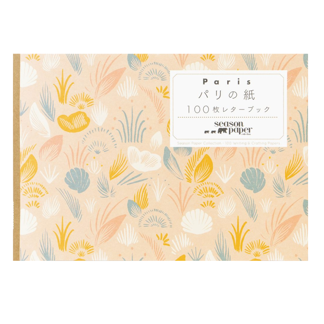 100枚レターブック[パリの紙-Season Paper Collection-]パイインターナショナル　1745-5316