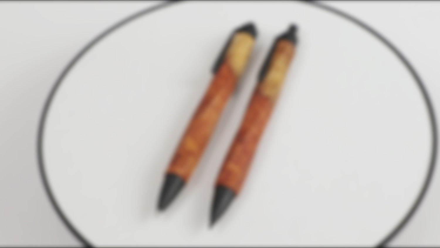 【KURASHIKI BNG.】＜オンライン限定販売モデル＞ SPIRA -スピラ- 木軸 ＜花梨瘤 紅白杢 /かりんこぶ＞ ボールペン/シャープペンシル うさぎやオリジナル