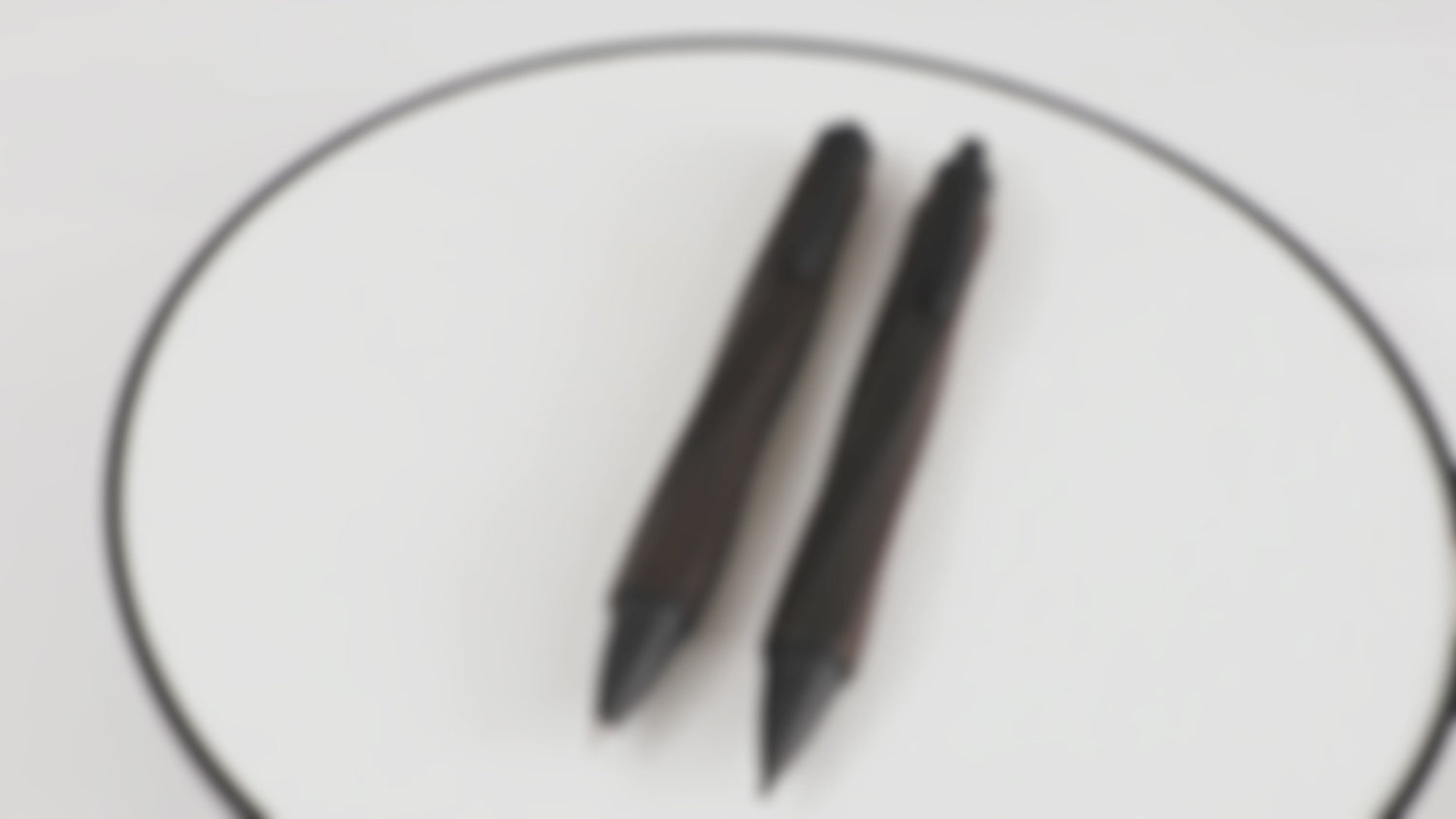 【KURASHIKI BNG.】 SPIRA -スピラ- 木軸 ＜縞黒檀 /しまこくたん＞ ボールペン/シャープペンシル うさぎやオリジナル