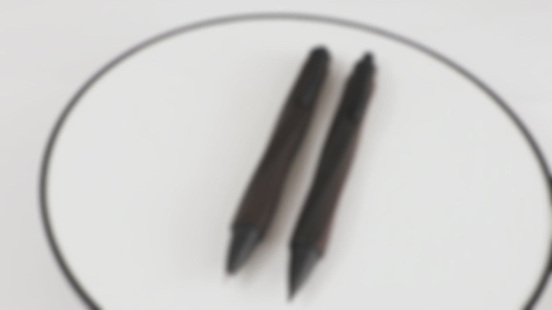 【KURASHIKI BNG.】 SPIRA -スピラ- 木軸 ＜縞黒檀 /しまこくたん＞ ボールペン/シャープペンシル うさぎやオリジナル